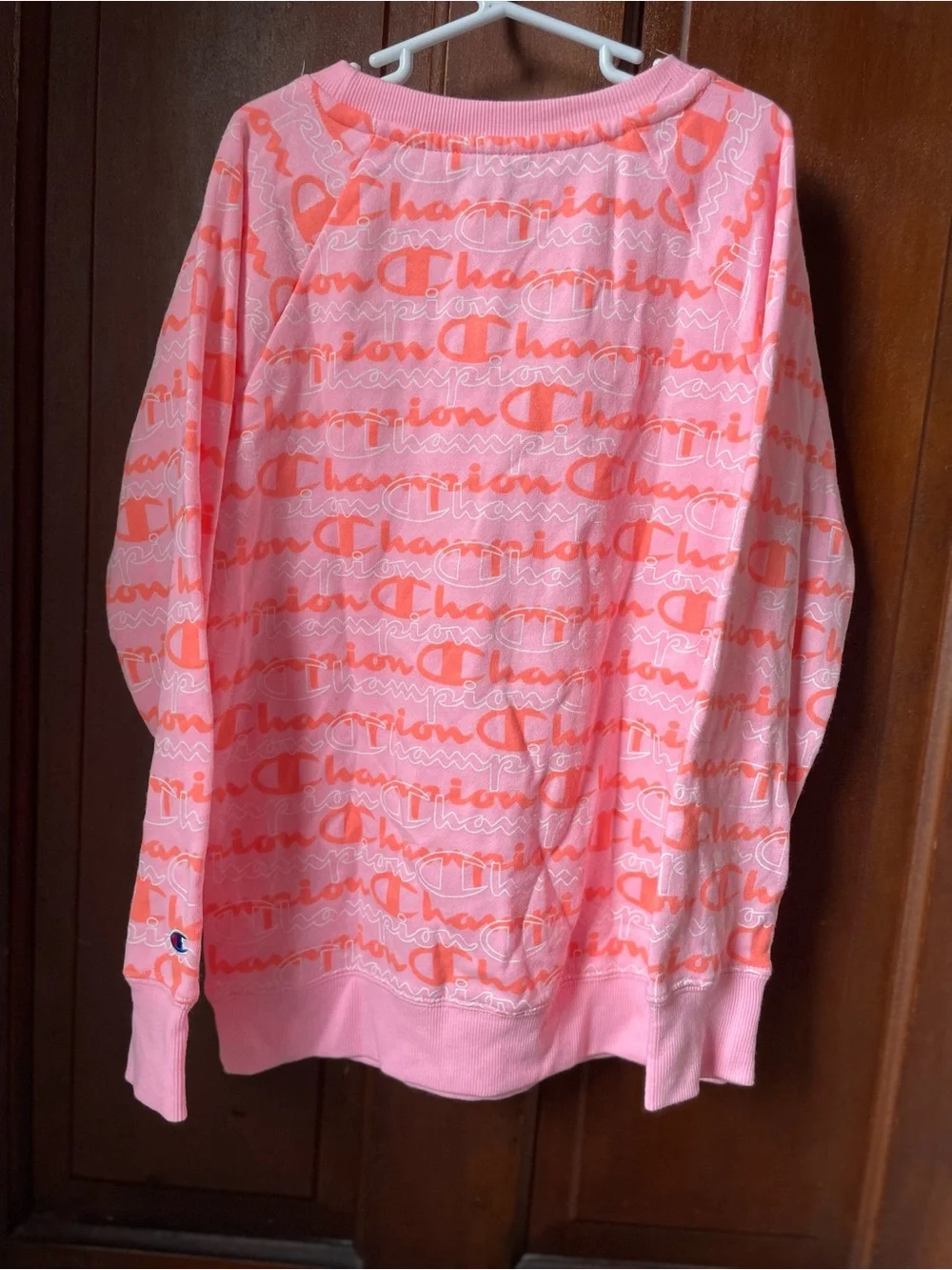 Champion girls medium pink sweatshirt